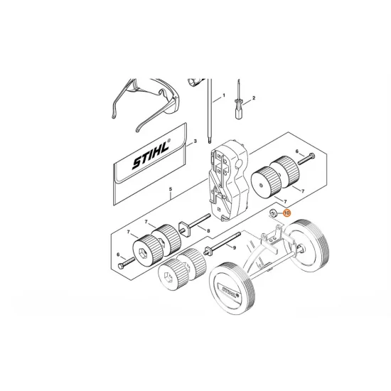 STIHL  Pierścień 0000 961 1004